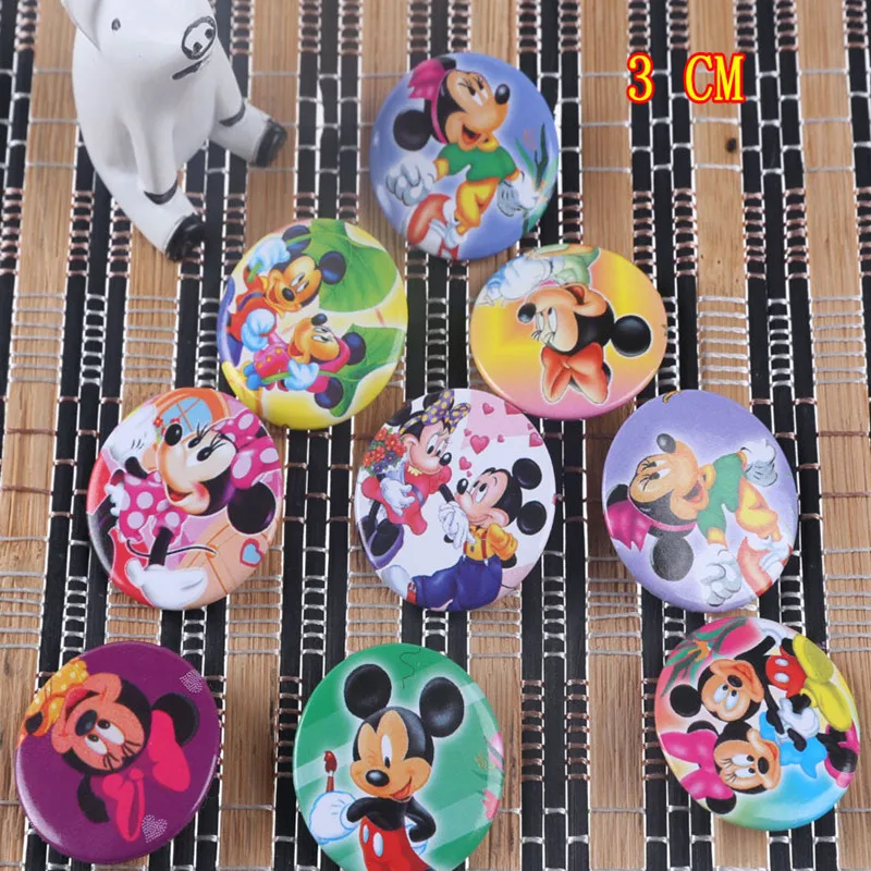 10PCS Mickey Minnie Badge Plastics Brooch For Distintivos Clothes Decorative Rozet Collar Scarf Lapel Pins Broach patas
10PCS Mickey Minnie Badge Plastics Brooch For Distintivos Clothes Decorative Rozet Collar Scarf Lapel Pins Broach patas
