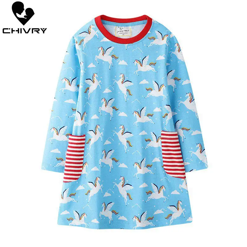 2019 Little Girls Autumn Flamingo Cartoon Print Long Sleeve O-neck Striped A-Line Princess Dresss Kids Baby Girls Casual Dress
2019 Little Girls Autumn Flamingo Cartoon Print Long Sleeve O-neck Striped A-Line Princess Dresss Kids Baby Girls Casual Dress