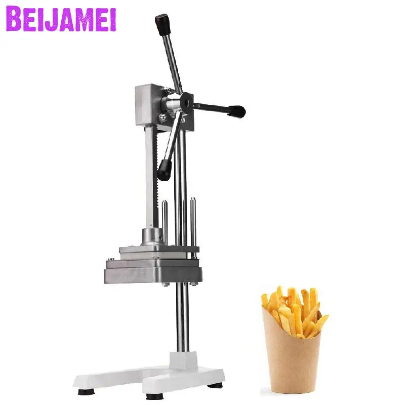 BEIJAMEI New Conditioner Manual Cut French Fries Machine Potato Chips Cutter Home Handle Frech Fry Cutting Machine
BEIJAMEI New Conditioner Manual Cut French Fries Machine Potato Chips Cutter Home Handle Frech Fry Cutting Machine