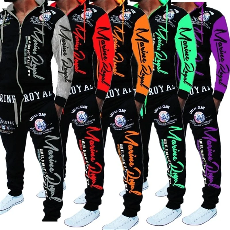 ZOGAA Mens Matching Set Two Piece Set Men Sweatsuit Casual Sportswear Letter Printed Sweatshirt and Pants Sets Mens Tracksuit
ZOGAA Mens Matching Set Two Piece Set Men Sweatsuit Casual Sportswear Letter Printed Sweatshirt and Pants Sets Mens Tracksuit