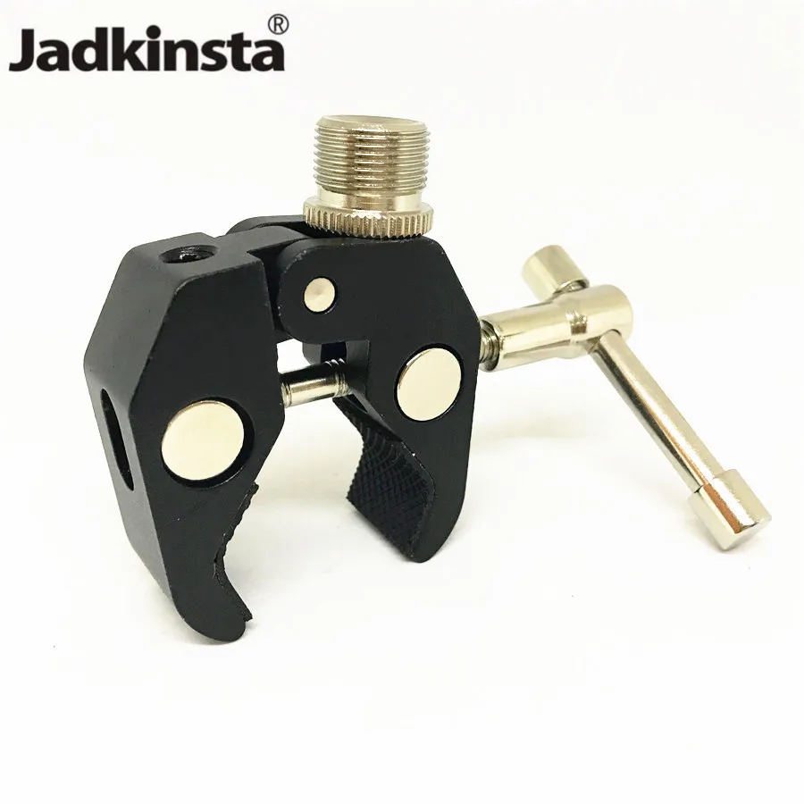 Jadkinsta Metal Magic Friction Arm Super Clamp Crab Pliers Clip with 1/4" 3/8" to 5/8" Converting Screw Camera Accessories
Jadkinsta Metal Magic Friction Arm Super Clamp Crab Pliers Clip with 1/4" 3/8" to 5/8" Converting Screw Camera Accessories