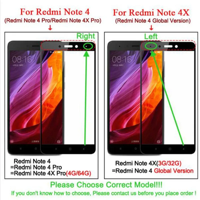 Redmi 4x Отличия