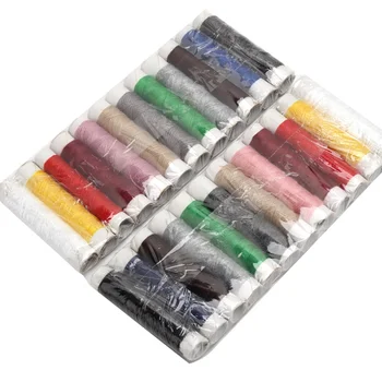 24 Spools/2 Sets 12 Colors Durable Polyester Sewing Thread Hand Machines Sewing Crafts Clothes Dress Making Use
24 Spools/2 Sets 12 Colors Durable Polyester Sewing Thread Hand Machines Sewing Crafts Clothes Dress Making Use