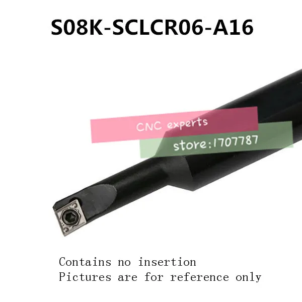S08K-SCLCR06-A16,95 Degrees Internal Turning Tool Factory Outlets, For CCMT060204 Insert,cnc Tools The Lather,boring Bar,machine
S08K-SCLCR06-A16,95 Degrees Internal Turning Tool Factory Outlets, For CCMT060204 Insert,cnc Tools The Lather,boring Bar,machine