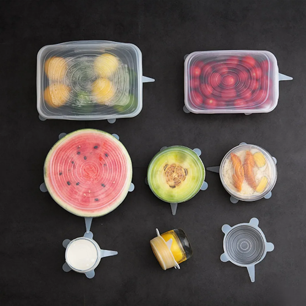 6 pieces / set of outdoor tableware universal silicone case fresh silicone stretch seal cover outdoor tableware supplies
6 pieces / set of outdoor tableware universal silicone case fresh silicone stretch seal cover outdoor tableware supplies