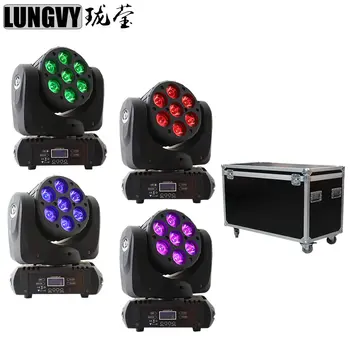 Free Shipping 4pcs/Lot Flightcase Led Beam Moving Light 7x12W Moving Head Beam RGBW DMX Moving Head
Free Shipping 4pcs/Lot Flightcase Led Beam Moving Light 7x12W Moving Head Beam RGBW DMX Moving Head