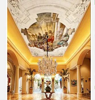 Customized 3d wallpaper 3d ceiling wallpaper murals Zenith mural ceiling pattern of European style wallpaper Ceiling mural
Customized 3d wallpaper 3d ceiling wallpaper murals Zenith mural ceiling pattern of European style wallpaper Ceiling mural