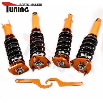 Coilover Suspension Kit For Nissan Fairlady 370Z Shock Absorber Struts 24ways Adjustable Damper
Coilover Suspension Kit For Nissan Fairlady 370Z Shock Absorber Struts 24ways Adjustable Damper
