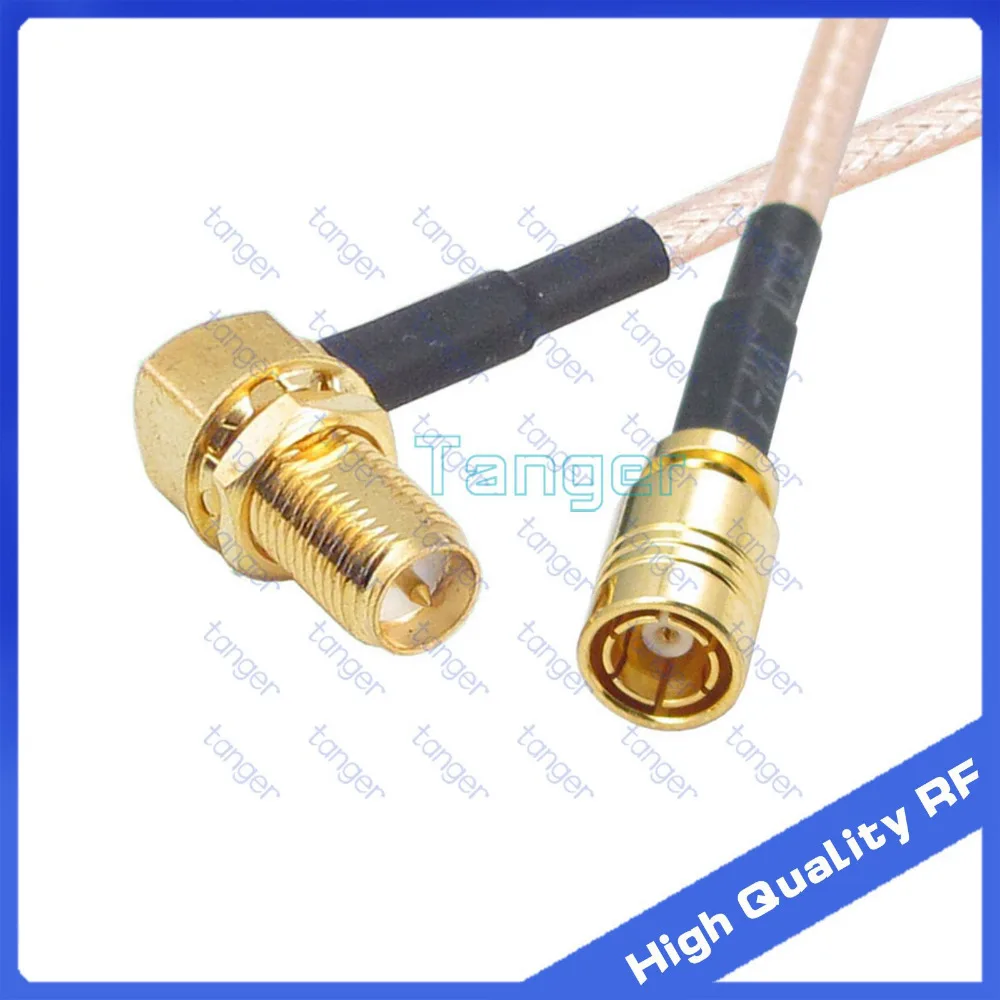 Hot Selling SMB female jack to RP-SMA female connector right angle with 8" 20cm 8inch RF RG316 RF Coaxial Pigtail Low Loss cable
Hot Selling SMB female jack to RP-SMA female connector right angle with 8" 20cm 8inch RF RG316 RF Coaxial Pigtail Low Loss cable