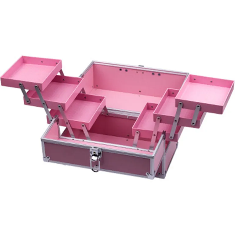 KUNDUI suitcase professional makeup cosmetics bag large multi-purpose portable multi travel cosmetic nail makeup storage box
KUNDUI suitcase professional makeup cosmetics bag large multi-purpose portable multi travel cosmetic nail makeup storage box