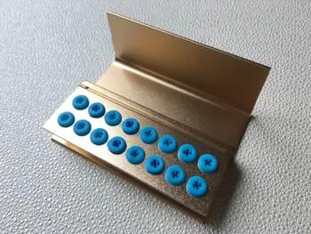5pcs 16 holes Dental FG Bur Burs Disinfection Autoclave Holder Block Blocks golden
5pcs 16 holes Dental FG Bur Burs Disinfection Autoclave Holder Block Blocks golden
