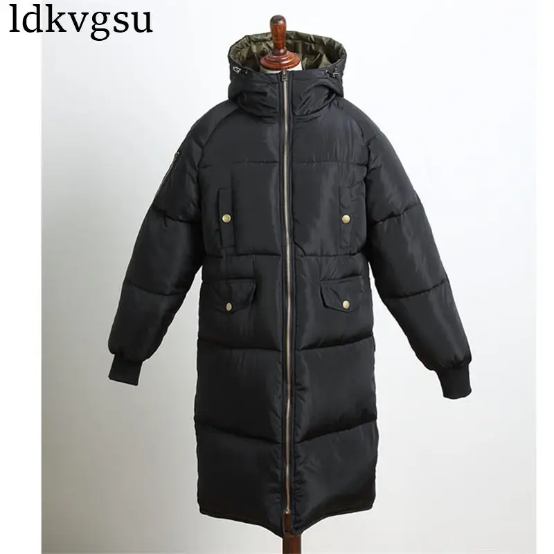 Plus Size 3XL Winter Loose Cotton Coats 2019 New Thick Warm Female Jackets Long Parkas Outwear Winter Jackets Women Cotton Coats
Plus Size 3XL Winter Loose Cotton Coats 2019 New Thick Warm Female Jackets Long Parkas Outwear Winter Jackets Women Cotton Coats