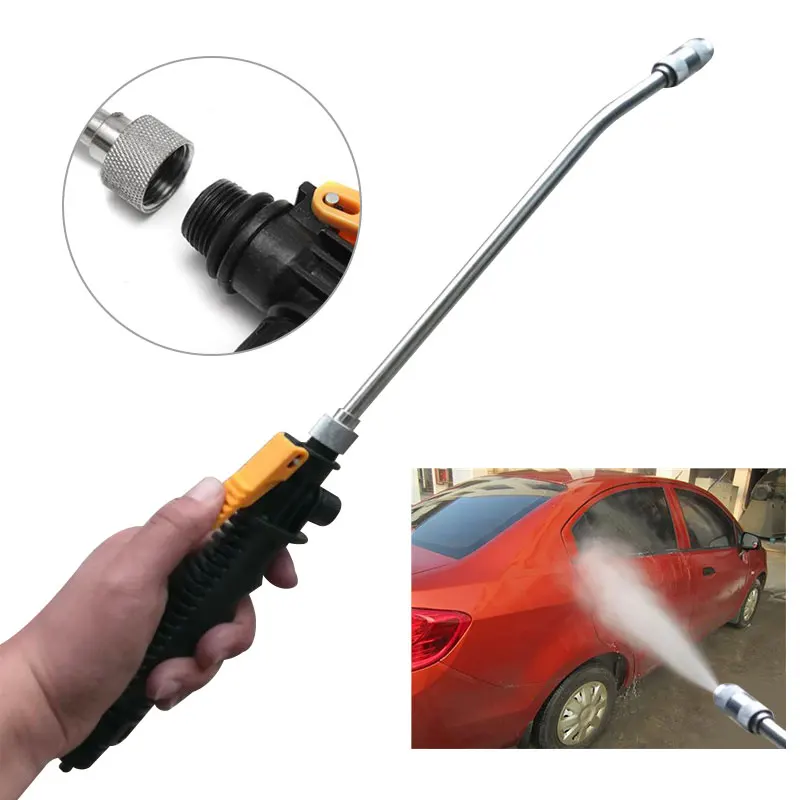 Vehemo Hand Shank High Pressure Power Washer Spray Nozzle Water Gun Hose Wand Lance
Vehemo Hand Shank High Pressure Power Washer Spray Nozzle Water Gun Hose Wand Lance