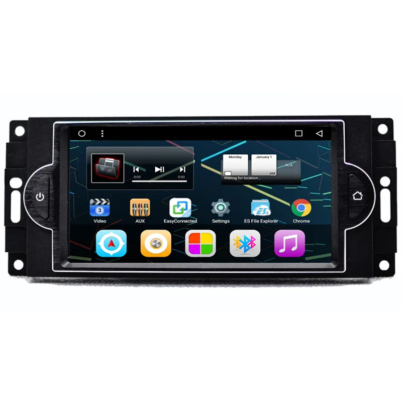Автомобильная Мультимедийная система на Android 6 95 дюйма DVD GPS навигация для Jeep Dodge RAM