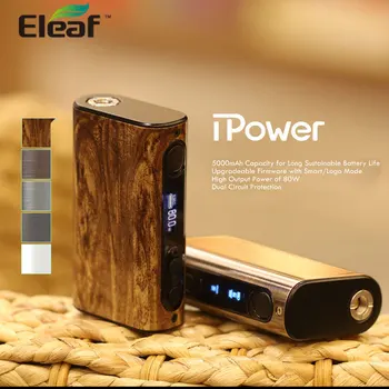 Original 80W Eleaf iPower MOD Battery with 5000mah Built-in Battery Temperature Control Mod new firmware Smart mode Vaporizer
Original 80W Eleaf iPower MOD Battery with 5000mah Built-in Battery Temperature Control Mod new firmware Smart mode Vaporizer