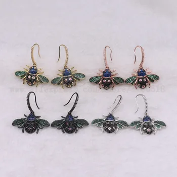 3 pairs bugs earrings colorful Insects fly Bee hook earrings for lady insect earrings bugs jewelry Earrings 3228
3 pairs bugs earrings colorful Insects fly Bee hook earrings for lady insect earrings bugs jewelry Earrings 3228