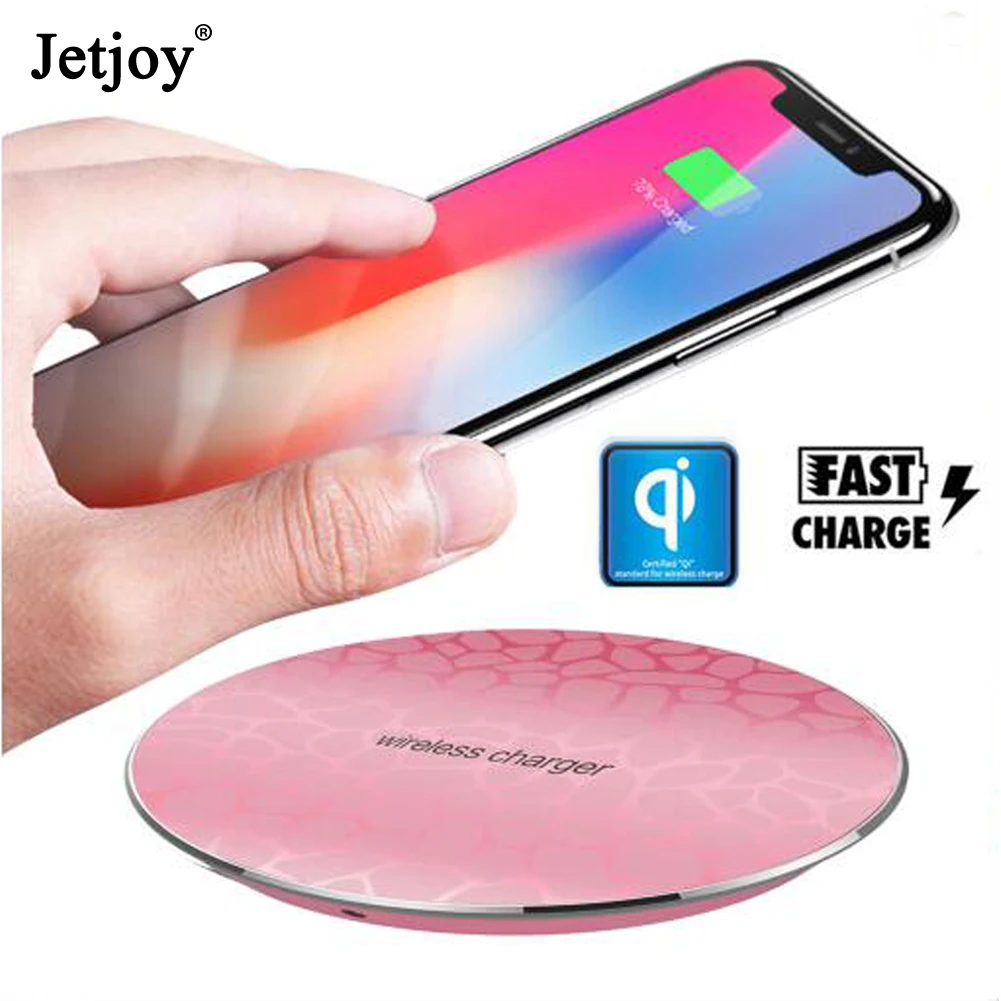 Jetjoy 5W Qi Wireless Charger Pad For Samsung Galaxy Note 9 8 5 S8 S9 Plus S7 Edge Phone Charger for iPhone XS Plus X 8 Plus
Jetjoy 5W Qi Wireless Charger Pad For Samsung Galaxy Note 9 8 5 S8 S9 Plus S7 Edge Phone Charger for iPhone XS Plus X 8 Plus