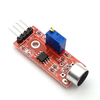High Sensitive Microphone Sound Sensor Detection Module For Uno AVR PIC 5V DC Power Supply Analog Output Module
High Sensitive Microphone Sound Sensor Detection Module For Uno AVR PIC 5V DC Power Supply Analog Output Module