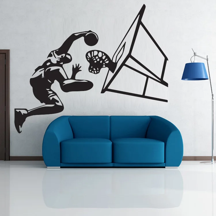 Basketball Shooting Sport Vinyl Arts Wall Stickers Boys Bedroom Background Decorative Stickers PVC Removed Room Decor Mural
Basketball Shooting Sport Vinyl Arts Wall Stickers Boys Bedroom Background Decorative Stickers PVC Removed Room Decor Mural