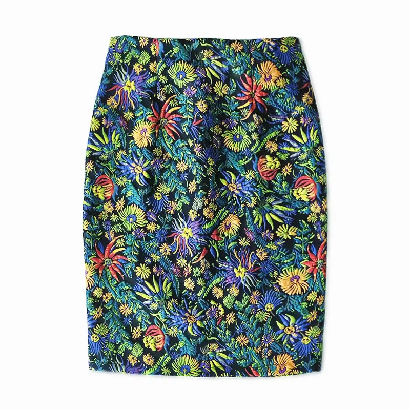 Spring Autumn Elegant Women Botanical Floral Pencil Skirt Vintage Slim Midi Skirts Women Faldas Mujer Femme Feminina 2019
Spring Autumn Elegant Women Botanical Floral Pencil Skirt Vintage Slim Midi Skirts Women Faldas Mujer Femme Feminina 2019