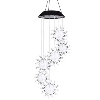 Solar Garden Light Powered Wind Chime Light Led Garden Hanging Spinner Lamp Color Changing Luz Solar Led Para Exterior Solaire
Solar Garden Light Powered Wind Chime Light Led Garden Hanging Spinner Lamp Color Changing Luz Solar Led Para Exterior Solaire