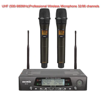OK-92 High Quality Hot Sales Wireless Dual handheld mic UHF/PLL 66H handheld Wireless Microphone Free Shipping Fastest delivery
OK-92 High Quality Hot Sales Wireless Dual handheld mic UHF/PLL 66H handheld Wireless Microphone Free Shipping Fastest delivery