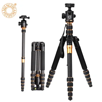 QZSD Q666C Travel Tripod Stand Monopod for Photography DSLR Camera Light Compact Lightweight Carbon Holder with Bag Load 6KG
QZSD Q666C Travel Tripod Stand Monopod for Photography DSLR Camera Light Compact Lightweight Carbon Holder with Bag Load 6KG