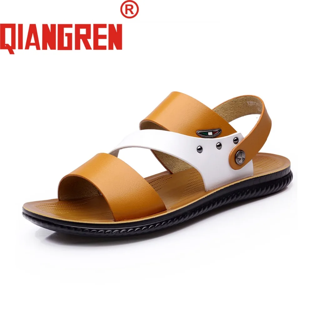 QIANGREN Military Brand Men's Summer Beach Sandals Black Yellow Blue Fashion Outdoors Waterproof Slippers Summer Casual Shoes
QIANGREN Military Brand Men's Summer Beach Sandals Black Yellow Blue Fashion Outdoors Waterproof Slippers Summer Casual Shoes