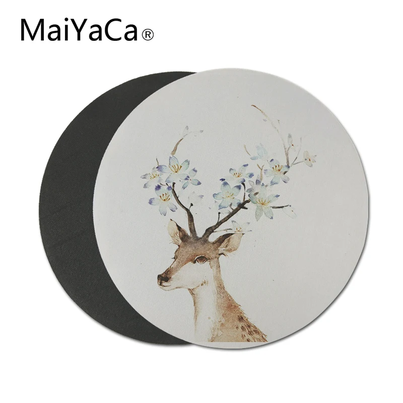 MaiYaCa Deer head Custom Mouse Pad Gaming Mat Keyboard Pad Waterproof Material Non-slip Personalized Round Mouse pad
MaiYaCa Deer head Custom Mouse Pad Gaming Mat Keyboard Pad Waterproof Material Non-slip Personalized Round Mouse pad