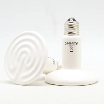 1 PC Ceramic Infrared Heat Lamp Warm Quality Light Bulb For Small Pet Reptile Brooder 25W 50W 75W 100W 220-230VD20
1 PC Ceramic Infrared Heat Lamp Warm Quality Light Bulb For Small Pet Reptile Brooder 25W 50W 75W 100W 220-230VD20
