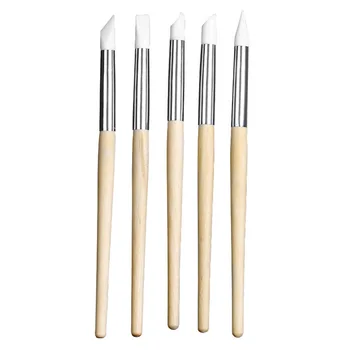 5pcs Nail Art Silicone Head Brush Manicure Tool Hollow Carving Engraving Embossed Modeling Pen Rubber Pen Nail Shaper
5pcs Nail Art Silicone Head Brush Manicure Tool Hollow Carving Engraving Embossed Modeling Pen Rubber Pen Nail Shaper