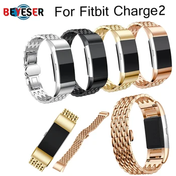 Stainless Steel Wristband Strap For Fitbit Charge 2 Watch Strap Band Replacement Genuine Metal Bands for Fitbit Smart Bracelet
Stainless Steel Wristband Strap For Fitbit Charge 2 Watch Strap Band Replacement Genuine Metal Bands for Fitbit Smart Bracelet