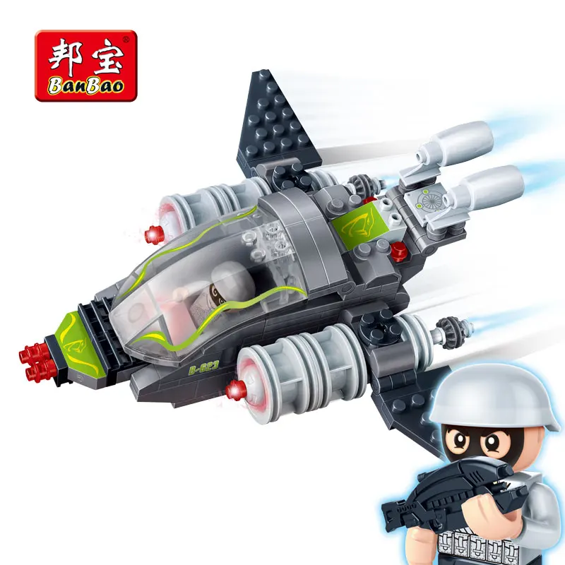 BanBao 6213 Super Police Aircraft Plane Building Blocks Educational Bricks Model Toy For Children Kids Friend
BanBao 6213 Super Police Aircraft Plane Building Blocks Educational Bricks Model Toy For Children Kids Friend
