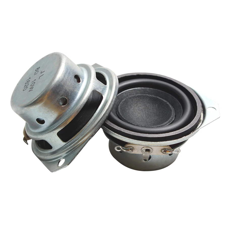 2PCS 1.5 inch 8 ohm 10W Magnetic Big Voice Coil Black Basin PU Side Full Frequency Bluetooth Speaker For JL MINI Loudspeaker
2PCS 1.5 inch 8 ohm 10W Magnetic Big Voice Coil Black Basin PU Side Full Frequency Bluetooth Speaker For JL MINI Loudspeaker
