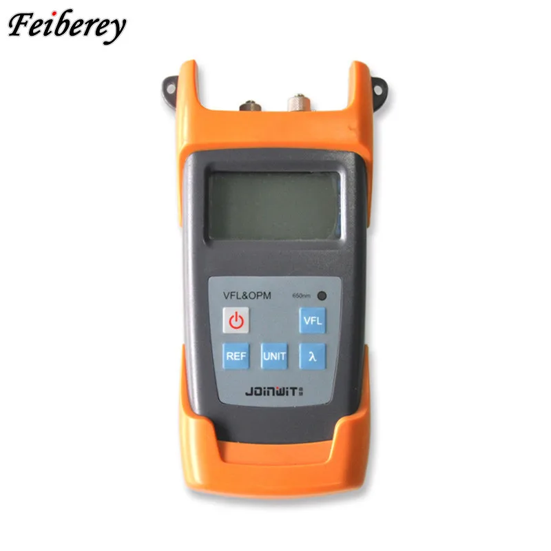 JW3223A FTTH 2 in 1 OPM&VFL Optical Power Meter -70 ~ +6 dBm with 1mW or 10mW VFL Visual Fault Locator Integrated in One Unit
JW3223A FTTH 2 in 1 OPM&VFL Optical Power Meter -70 ~ +6 dBm with 1mW or 10mW VFL Visual Fault Locator Integrated in One Unit