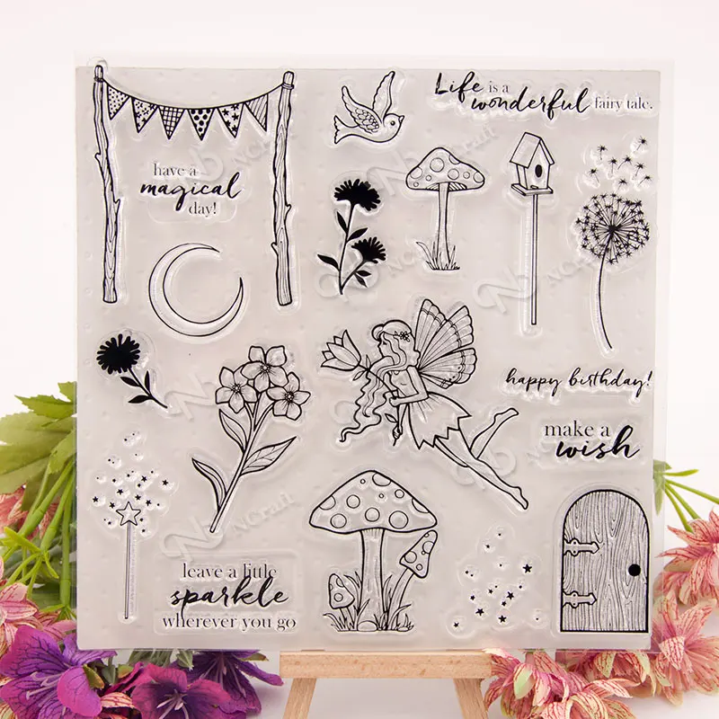 KSCRAFT The Jungle Transparent Clear Silicone Stamps for DIY Scrapbooking/Card Making/Kids Fun Decoration Supplies 181
KSCRAFT The Jungle Transparent Clear Silicone Stamps for DIY Scrapbooking/Card Making/Kids Fun Decoration Supplies 181