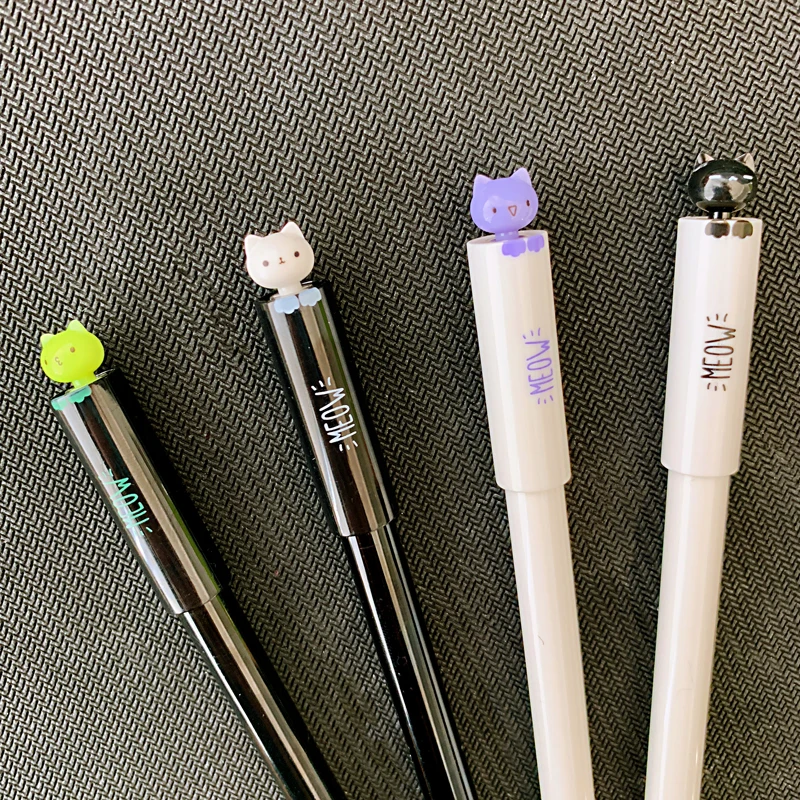 2X Kawaii Cat Press Gel Pen Rollerball Pen School Office Supply Student Stationery 0.5mm Black Ink
2X Kawaii Cat Press Gel Pen Rollerball Pen School Office Supply Student Stationery 0.5mm Black Ink