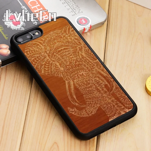 LvheCn Aztec Слон на деревянной текстуре чехол для телефона iPhone 11 12 Pro X XR XS MAX 5 6S 7 8 Plus