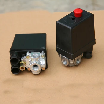 1PCS 5-8kg 1 Phase 220-240V 15A 175PSI 12Bar 4Port 1/4 NPT Air Compressor Pressure Switch Control Valve 3Phase 380V 20A
1PCS 5-8kg 1 Phase 220-240V 15A 175PSI 12Bar 4Port 1/4 NPT Air Compressor Pressure Switch Control Valve 3Phase 380V 20A