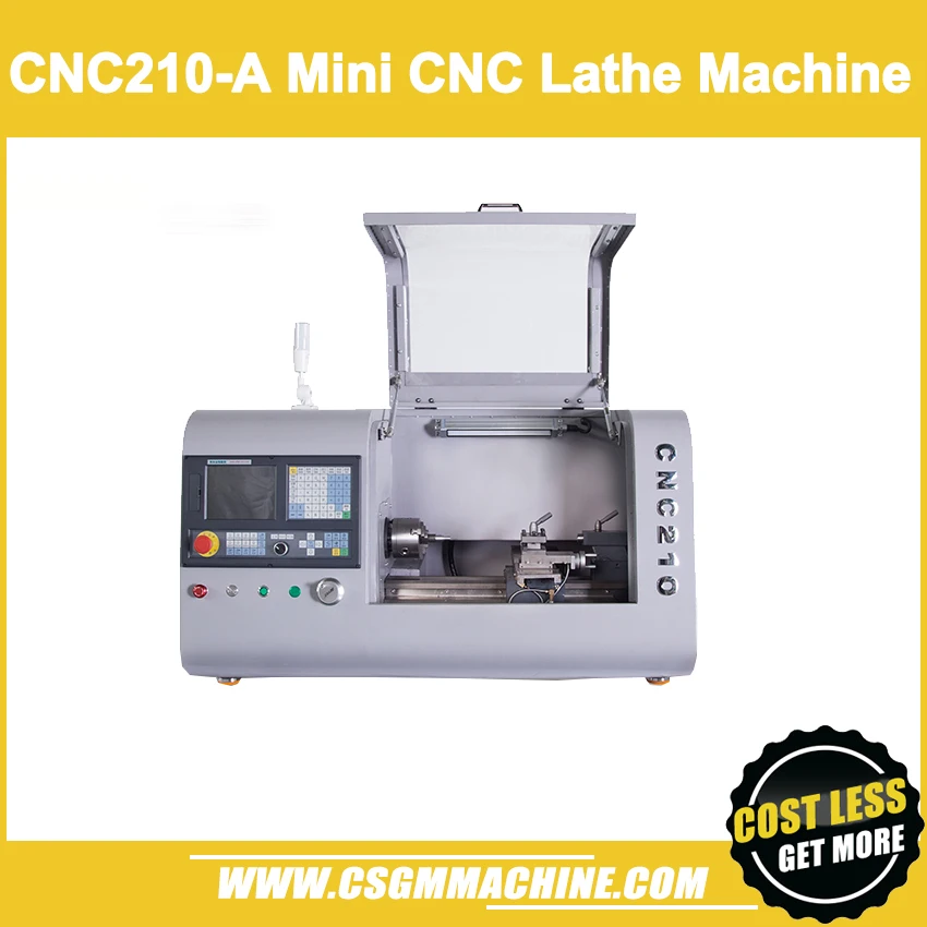 CNC210-A mini CNC Lathe/1200W servo motor lathe machine/after 990TDB CNC system lathe
CNC210-A mini CNC Lathe/1200W servo motor lathe machine/after 990TDB CNC system lathe