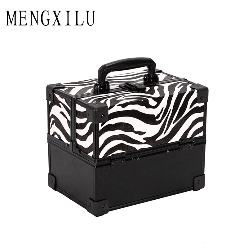 MENGXILU Women Large Capacity Professional Makeup Organizer PVC Toiletry Cosmetic Bag Multilayer Storage Box Portable Pretty New
MENGXILU Women Large Capacity Professional Makeup Organizer PVC Toiletry Cosmetic Bag Multilayer Storage Box Portable Pretty New