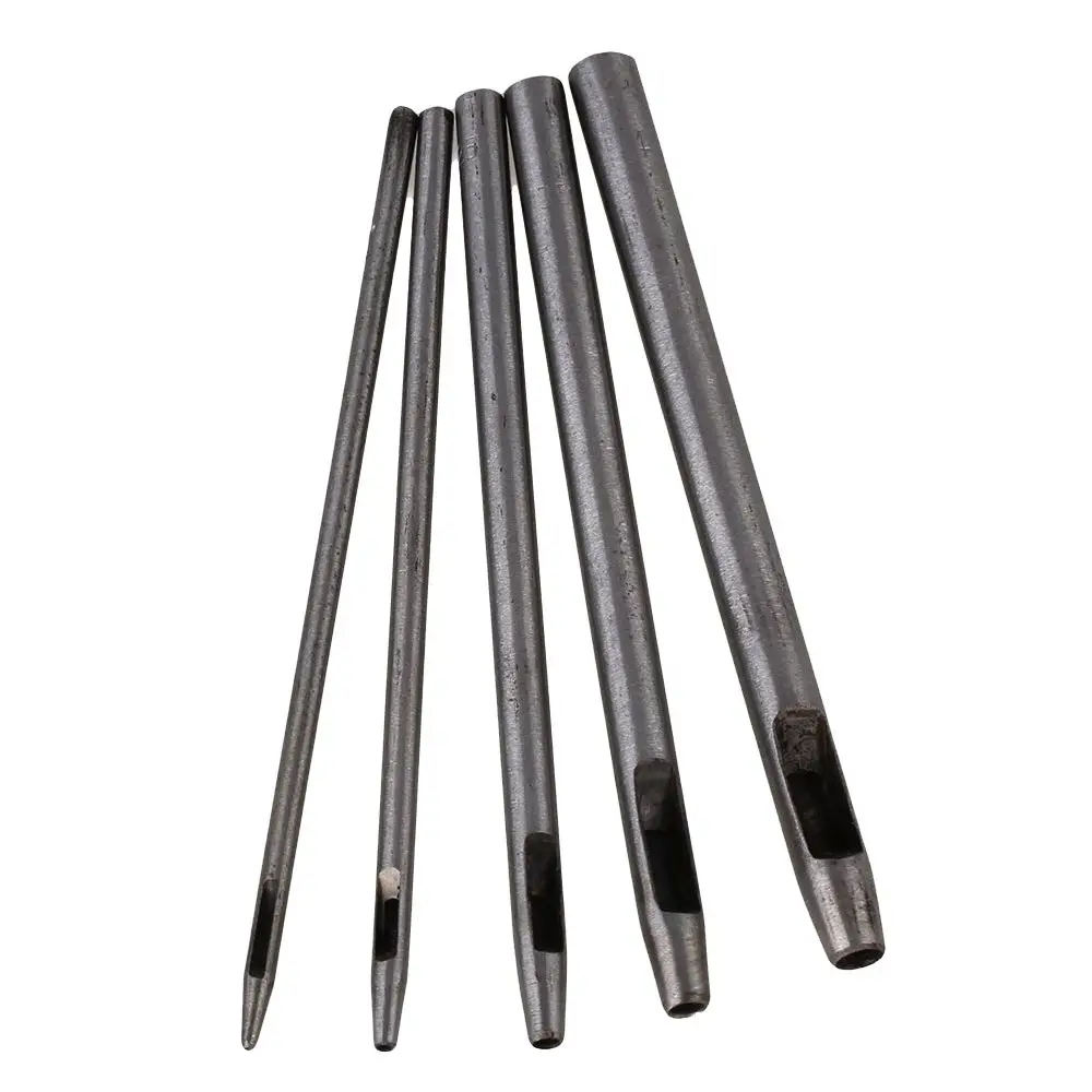 Practical Boutique 0.5-4.5mm Silver Round Drive Leather Punch and Round Leather Craft Punch Tool Pack of 5
Practical Boutique 0.5-4.5mm Silver Round Drive Leather Punch and Round Leather Craft Punch Tool Pack of 5