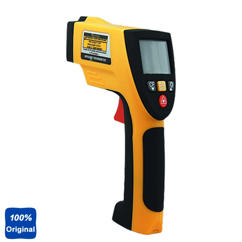 Handheld Gun Type Thermometer Infrared IR Thermometer Professional Thermometer AZ-8895
Handheld Gun Type Thermometer Infrared IR Thermometer Professional Thermometer AZ-8895