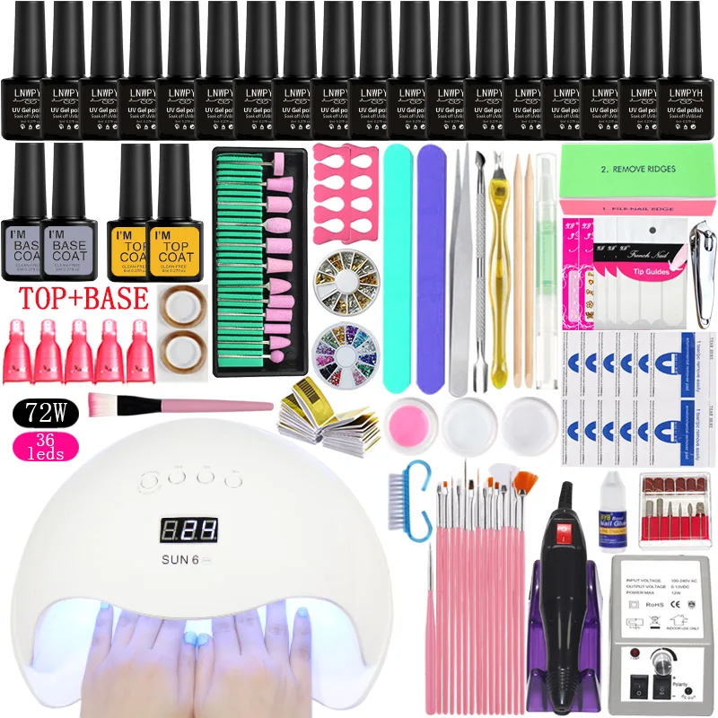 Manicure Set For Nail Kit 84W/54W/24W UV Lamp Dryer Nail Set with Nail Drill Machine Nail Gel Polish Soak Off Manicure Tool Kit
Manicure Set For Nail Kit 84W/54W/24W UV Lamp Dryer Nail Set with Nail Drill Machine Nail Gel Polish Soak Off Manicure Tool Kit
