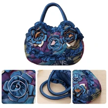 Señora Étnica Lona Cremallera Mujer 98b china Nacional Mochila Flor Bolsa qXf4vwv