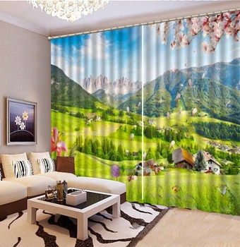 Curtain 3D Qingshan Surrounded By Beautiful Quiet Mountain Village Customize the Beautiful and Practical Curtains You Like
Curtain 3D Qingshan Surrounded By Beautiful Quiet Mountain Village Customize the Beautiful and Practical Curtains You Like