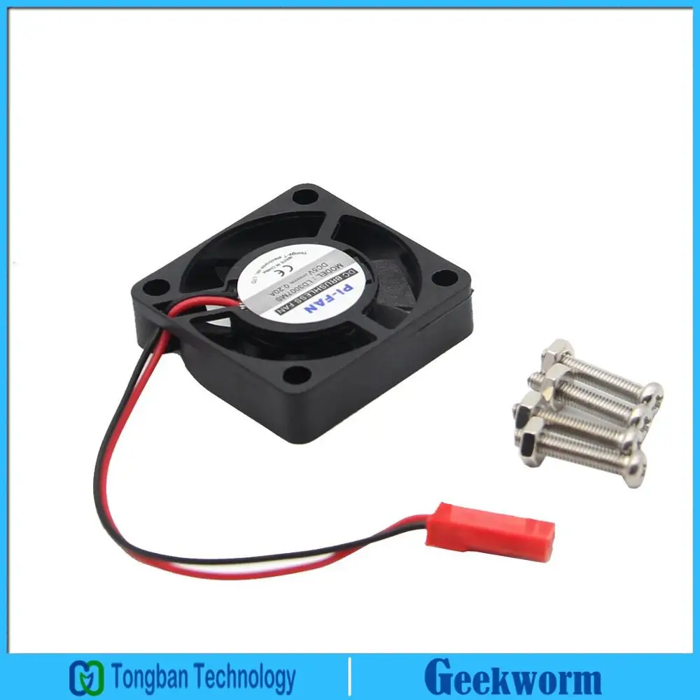 Raspberry PI 3 Model B Cooling Fan/ mini Fan for Customized Acrylic Case (2PCS/Lot)
Raspberry PI 3 Model B Cooling Fan/ mini Fan for Customized Acrylic Case (2PCS/Lot)