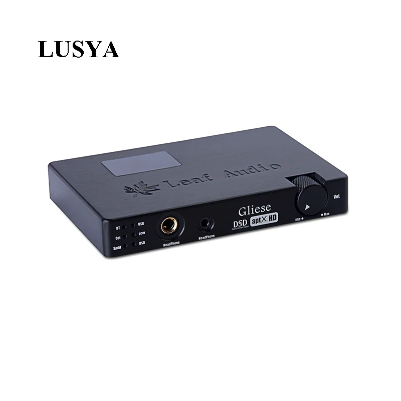 

Lusya CSR8675 Bluetooth 5.0 APTX HD ES9038 XMOS XU208 Decoding amp Optical Coaxial OTG Input DSD Decoder DAC 24bit 192K T0033