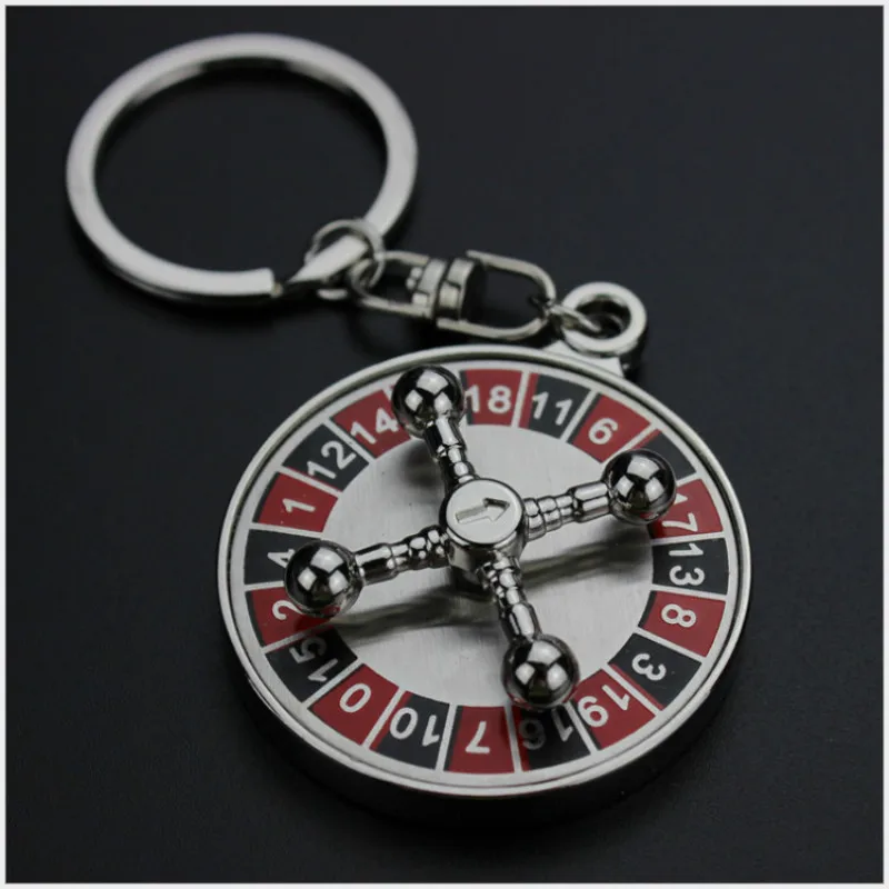 Russian Roulette Keychain Rotatable Plane Key Chain Ring Turntable Digital Disk Key Ring Holder Car Keychain Keyrings
Russian Roulette Keychain Rotatable Plane Key Chain Ring Turntable Digital Disk Key Ring Holder Car Keychain Keyrings