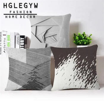 Cushion Cover 45*45cm Geometric Pattern Pillow Case Cotton Linen Gray Brown Soft Throw Pillow Cover For Home Sofa Bedroom Decor
Cushion Cover 45*45cm Geometric Pattern Pillow Case Cotton Linen Gray Brown Soft Throw Pillow Cover For Home Sofa Bedroom Decor